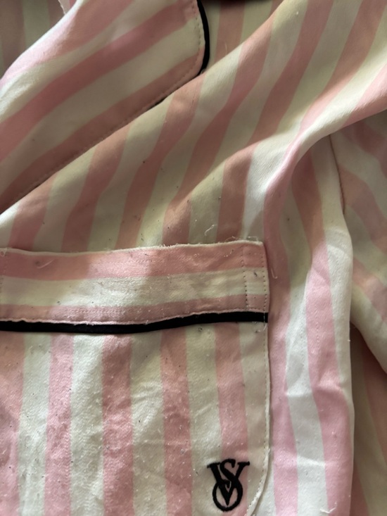 Victoria Secret Striped Pajama Set - Picture 4 of 6